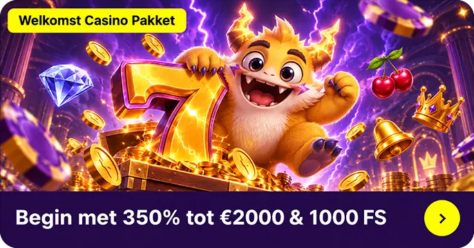 LiveWinz welkomst pakket begin met 350% tot €2000 + 1000 FS